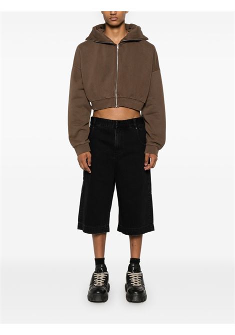 Brown cropped sweatshirt ENTIRE STUDIOS - Unisex ENTIRE STUDIOS | ES2156BT